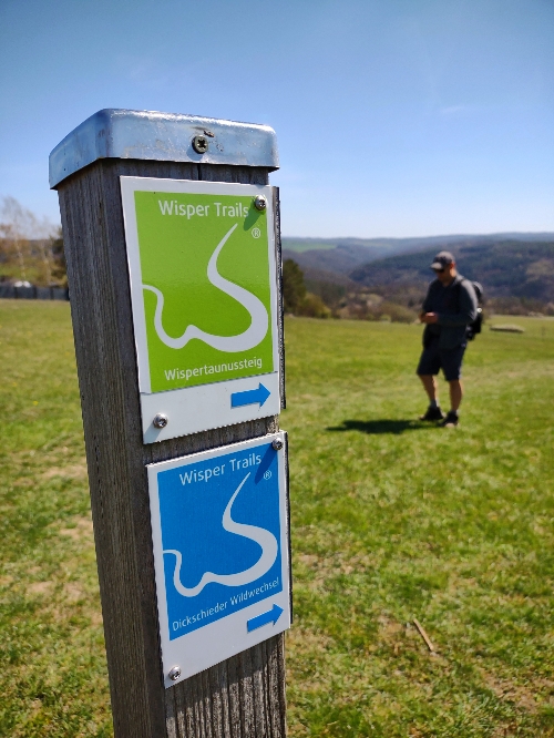 Wisper Trails Wanderhinweisschilder