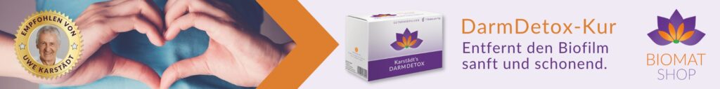 Banner Karstädt's Darm Detox Kur 