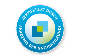 Zertifiziert durch Akademie der Naturheilkunde