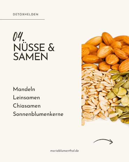Nüsse und Samen sind eine wertvolle Ballaststoffquelle, die sich ganz einfach in den Alltag integrieren lassen für einen gesunden Darm.